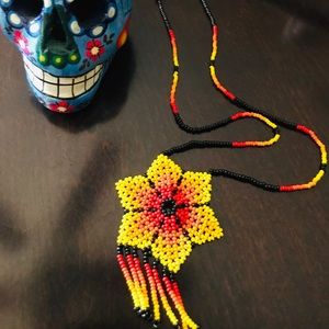 Beaded art Necklace